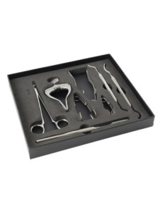 KRUUSE rabbit and rodennt set, 8 pieces