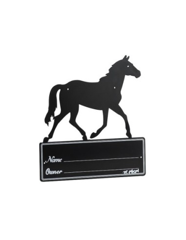 HIPPOTONIC "HORSE SILHOUETTE" stall plaque