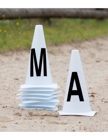 Arena marker cones, 20x40 m arena