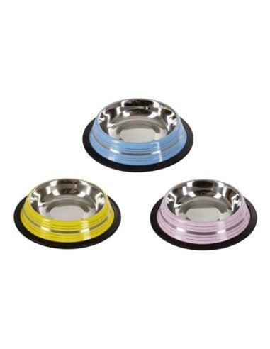 Steel bowl coloured different sizes