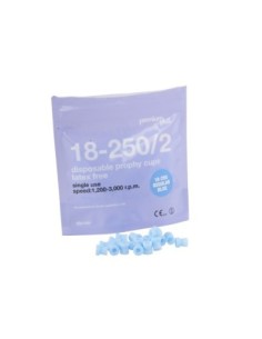 Polishing cups, white, 100 pk