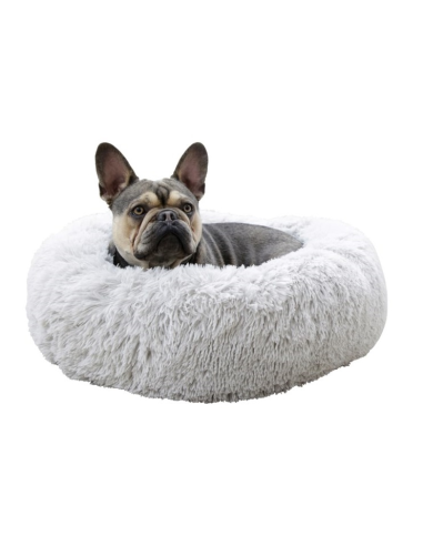 Меко легло за куче Fluffy 19х76см светло сиво