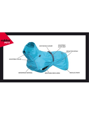 Дъждобран за кучета Hase Rukka Pets
