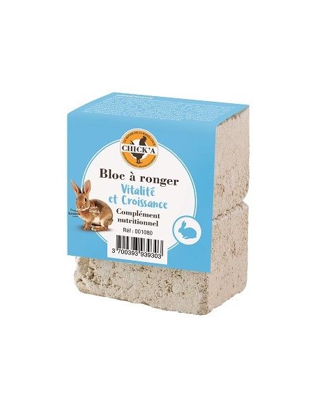 CHICK'A GNAWING BLOCK FOR ALL RODENTS 2 x 100 gr