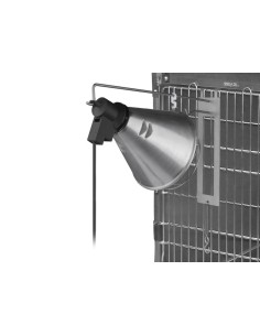 Kennel Infrared Heat Lamp Mount 2