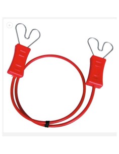 Wire connection cable 50 sm with 2 heart clips Horizont