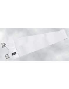 Double Girth - 75mm/19mm x 115cm WHITE