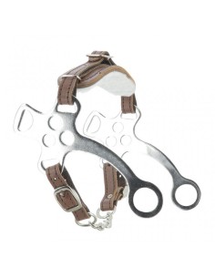 METALAB CHROMED STEEL HACKAMORE