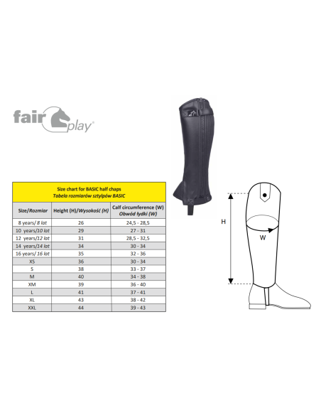 Mini chaps API BASIC KIDS