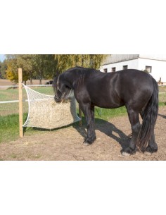 Hay net for horses
