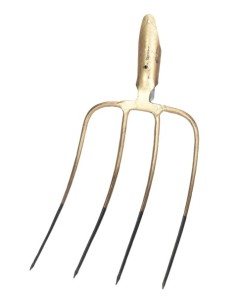 Litter fork 4 tines