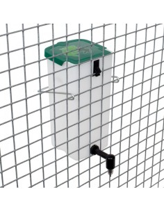 Rabbit drinking bottle with leakproof nipple and hanging...