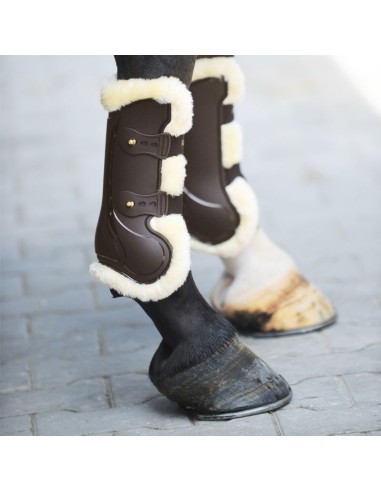 Brushing boots Compete'n Wool - faux fur