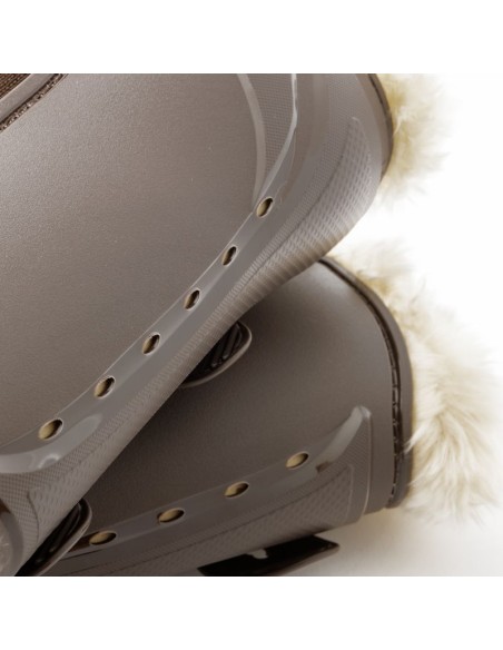 Brushing boots Compete'n Wool - faux fur