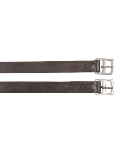 Stirrup straps leather