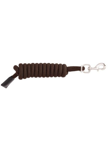 Leading rope with silver snap hook 2.2m