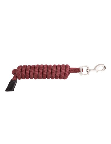 Leading rope with silver snap hook 2.2m