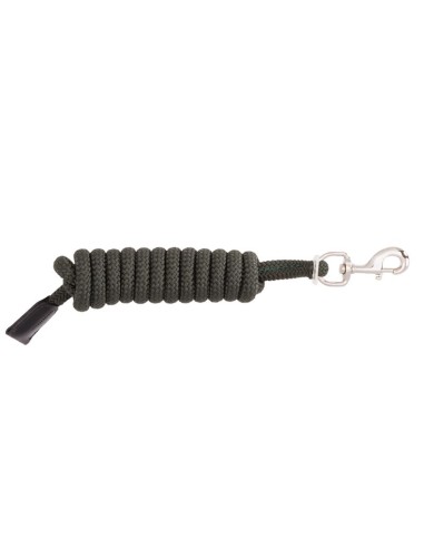 Leading rope with silver snap hook 2.2m