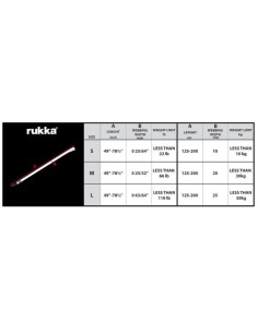 copy of Rukka Bliss Leash yellow 125-200cm 2