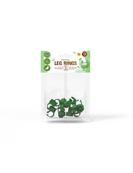 Poultry leg ring 8 mm (25 pieces / bag)
