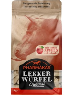 Delicious Cubes with Apple Pharmakas Lekker Wurfel