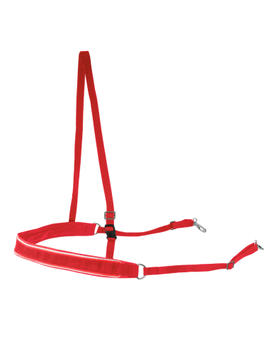 Finntack Pro Wide Nylon Breast Collar with Piping