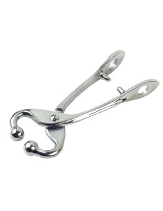 BULL HOLDER WITHOUT CHAIN NICKEL PLATED FORGED STEEL