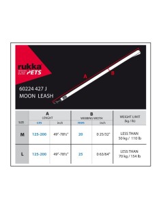 Rukka pets Moon eco leash 125-200cm (sizes) 2