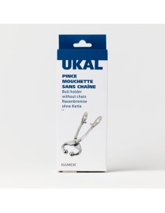 BULL HOLDER WITHOUT CHAIN NICKEL PLATED FORGED STEEL 2