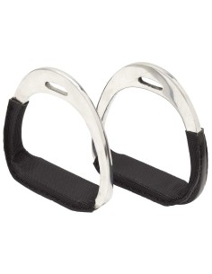 Aluminium Race Stirrup PVC Tread - 10cm