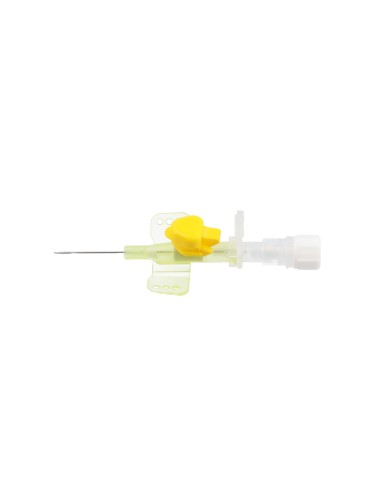 IV Catheter, w/injection port and wings, 0.7 x...