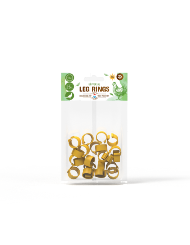 Poultry leg ring 12 mm (25 pcs./bag)