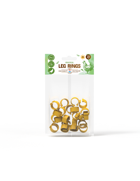 Poultry leg ring 12 mm (25 pcs./bag)