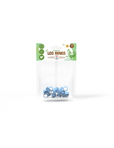 Poultry leg ring 6 mm (25 pcs./bag)
