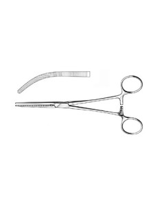 Rochester-Péan artery forceps, curved 20cm