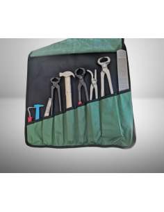 Farrier tools set + Diamond Tool Roll