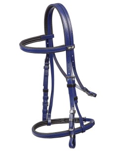 Padded Bridle with Cavesson - Brown 2
