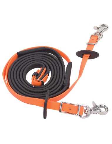 R-Grip Endurance Reins - Orange