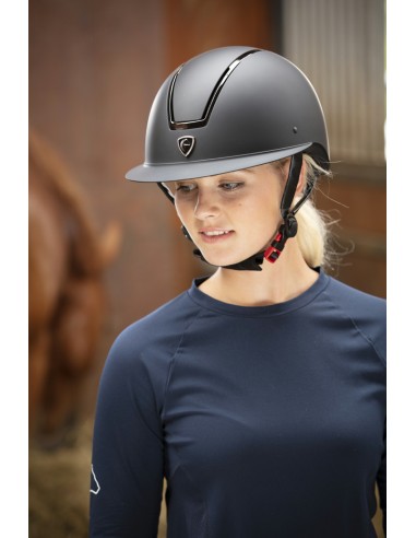 Helmet Equitheme Glint Mat Black