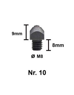 Tuna Stud 10-8 M8 9 mm