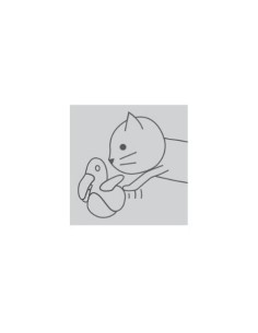 Cat Toy Jumping Bird 12,5cm x 17cm 2