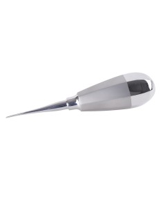 KRUUSE elevator, straight tip, 1 mm, stubby handle