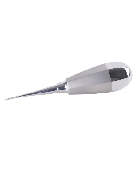 KRUUSE elevator, straight tip, 1 mm, stubby handle