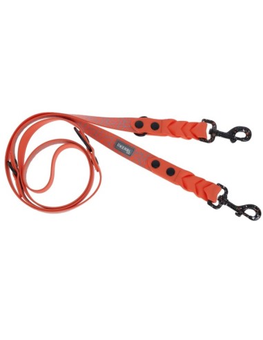 Training Leash Puno orange/black 200 cm / 25 mm