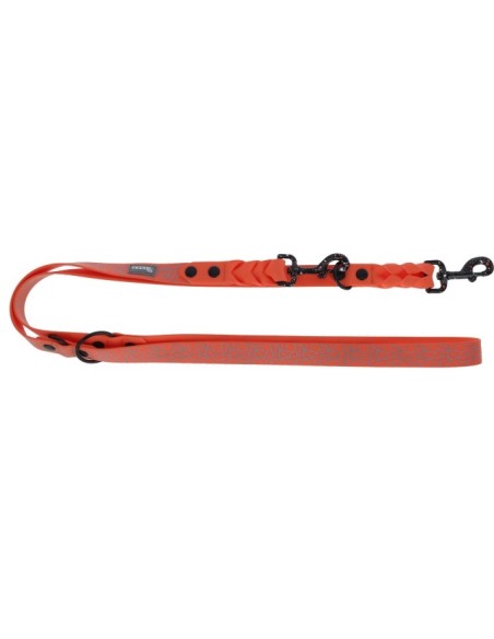 Training Leash Puno orange/black 200 cm / 25 mm