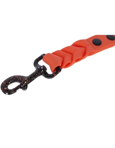 Training Leash Puno orange/black 200 cm / 25 mm