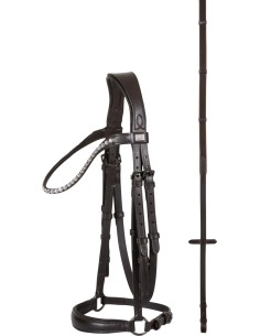 HorseGuard Cryll 23.1 bridle w drop noseband