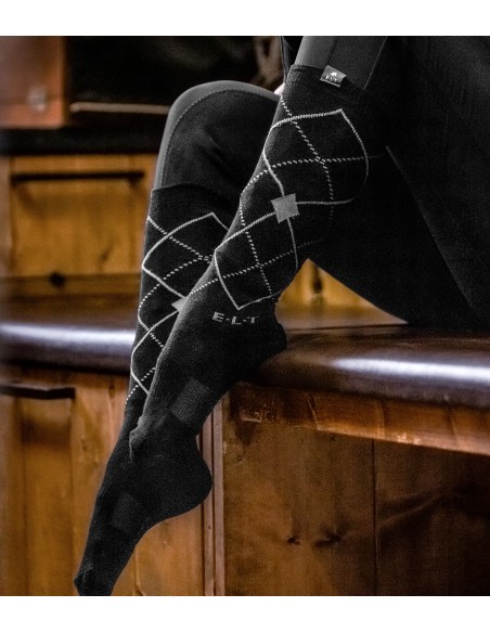Argyle Riding Socks