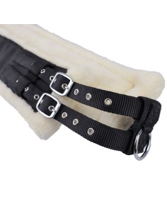 Lunging girth, with fake fur 2