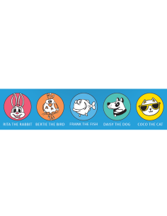 FioniaVet FancyFlex Cartoon Cohesive Bandages 2